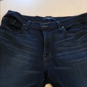 Fidelity soft skinny jeans since 38